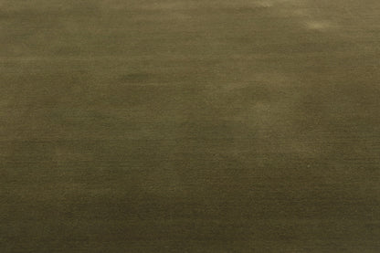 8 x 10 Solid Olive Green Modern Rug 31152