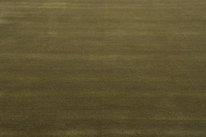 9 x 12 Solid Olive Green Modern Rug 31159