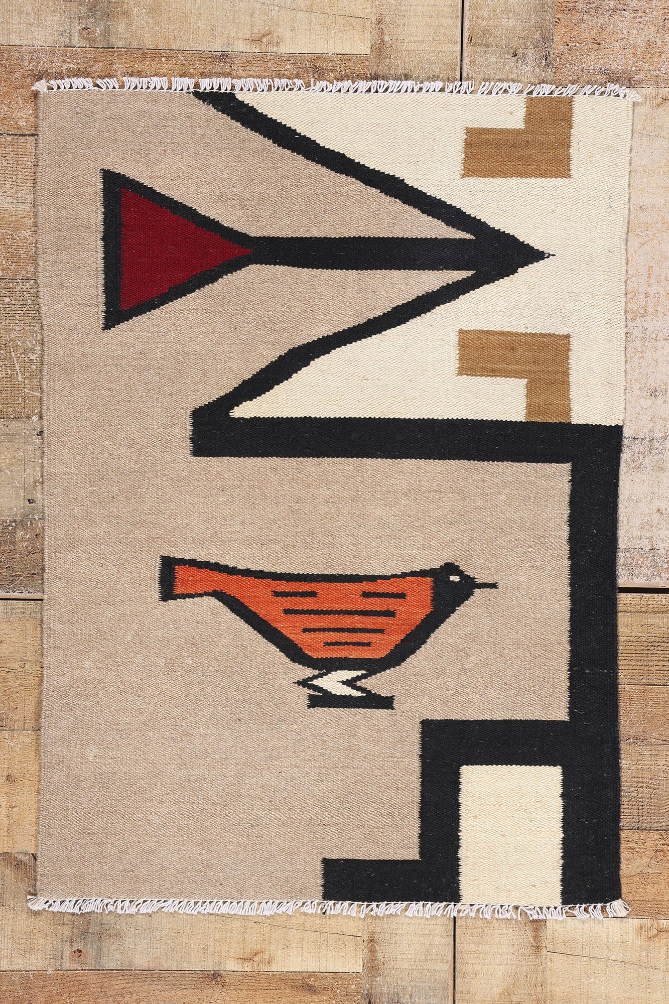 2 x 3 Southwest Modern Navajo-Style Kilim Rug 81134