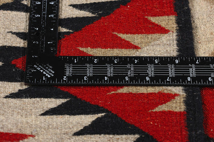4 x 5 Southwest Modern Navajo-Style Kilim Rug 81121