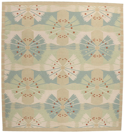 11 x 12 Scandinavian Modern Swedish Inspired Kilim Rug 31102