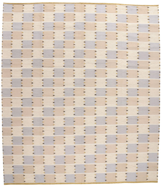 12 x 14 Scandinavian Modern Swedish Inspired Kilim Rug 31336