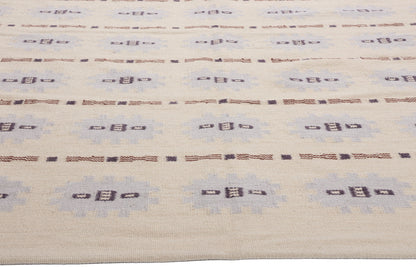 12 x 15 Scandinavian Modern Swedish Inspired Kilim Rug 31329
