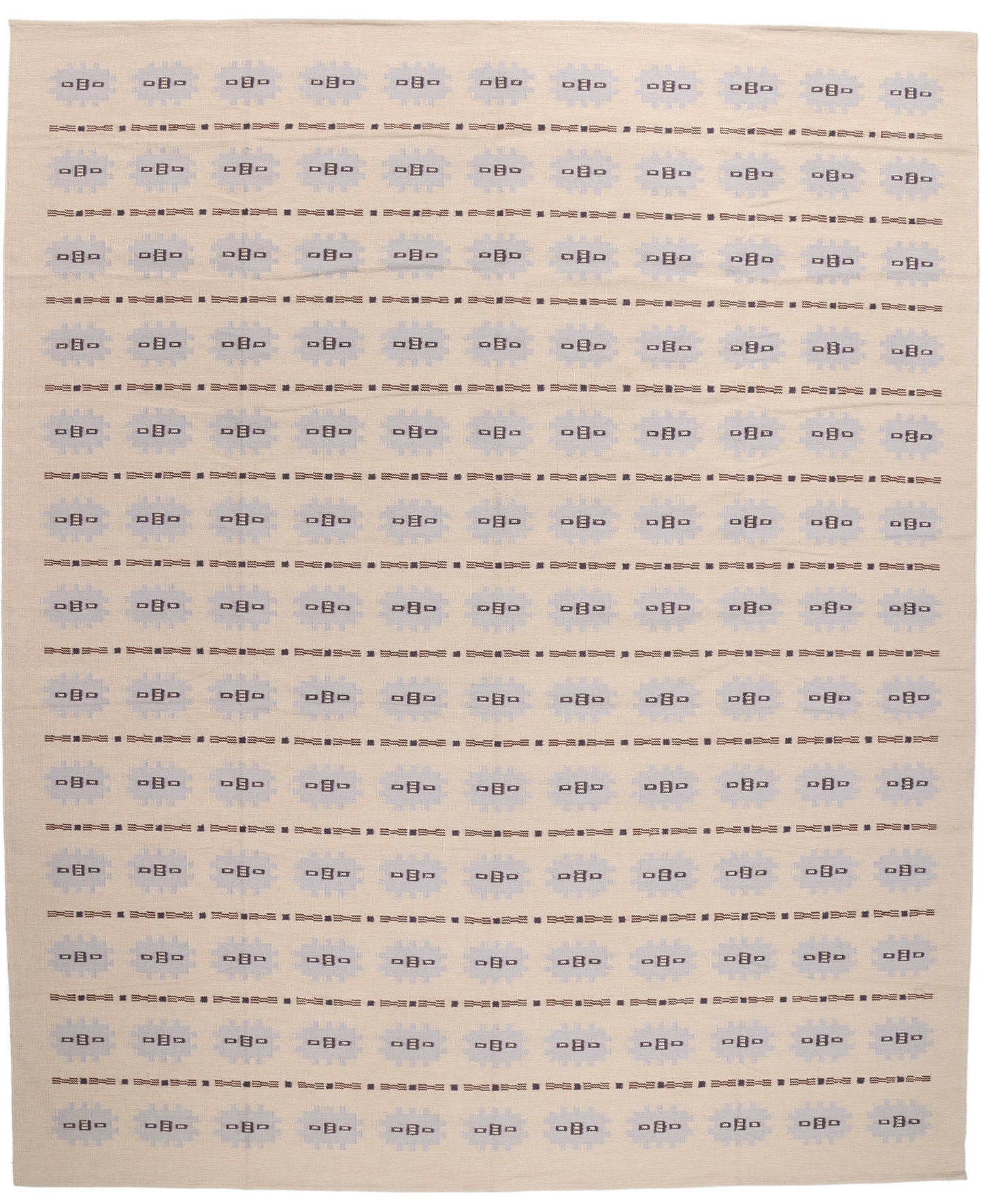 12 x 15 Scandinavian Modern Swedish Inspired Kilim Rug 31329