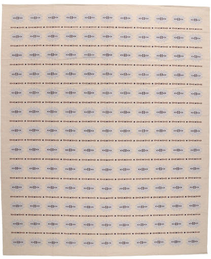 12 x 15 Scandinavian Modern Swedish Inspired Kilim Rug 31329