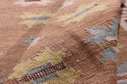 9 x 11 Scandinavian Modern Swedish Inspired Kilim Rug 30679