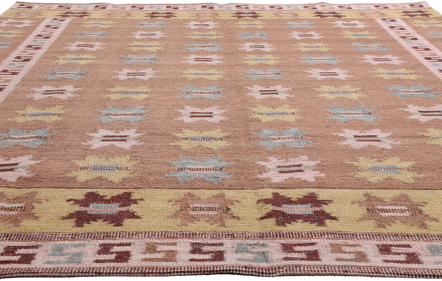 9 x 11 Scandinavian Modern Swedish Inspired Kilim Rug 30679