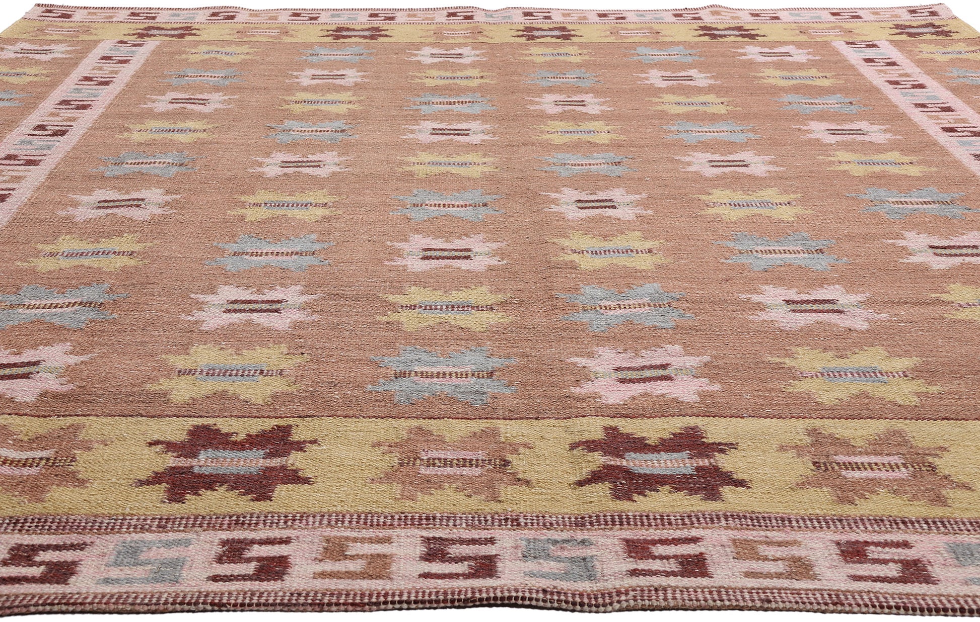 9 x 11 Scandinavian Modern Swedish Inspired Kilim Rug 30679