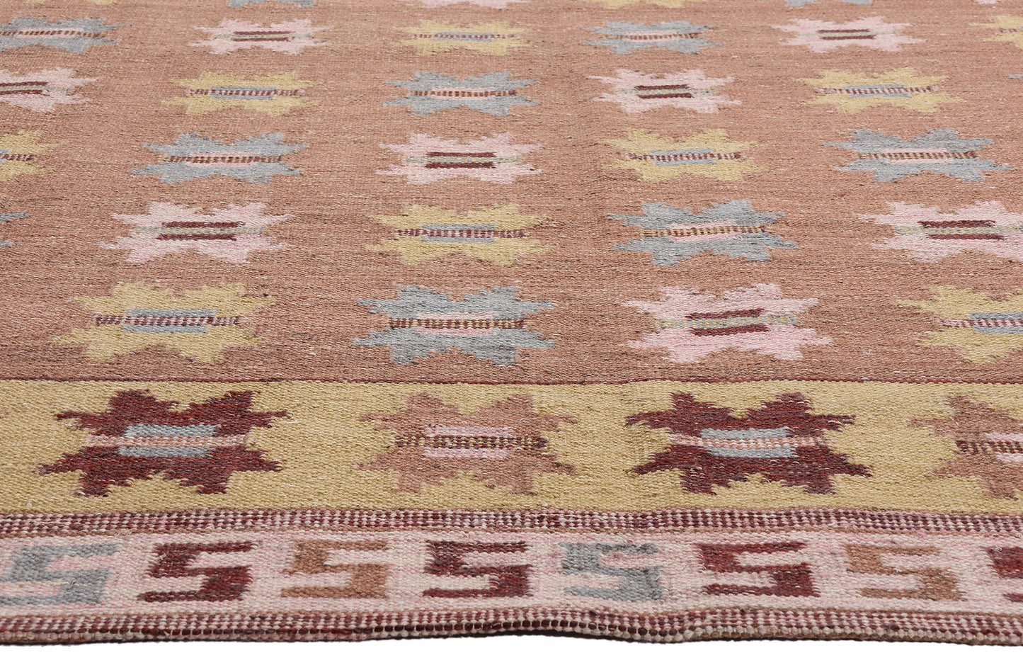 9 x 11 Scandinavian Modern Swedish Inspired Kilim Rug 30679