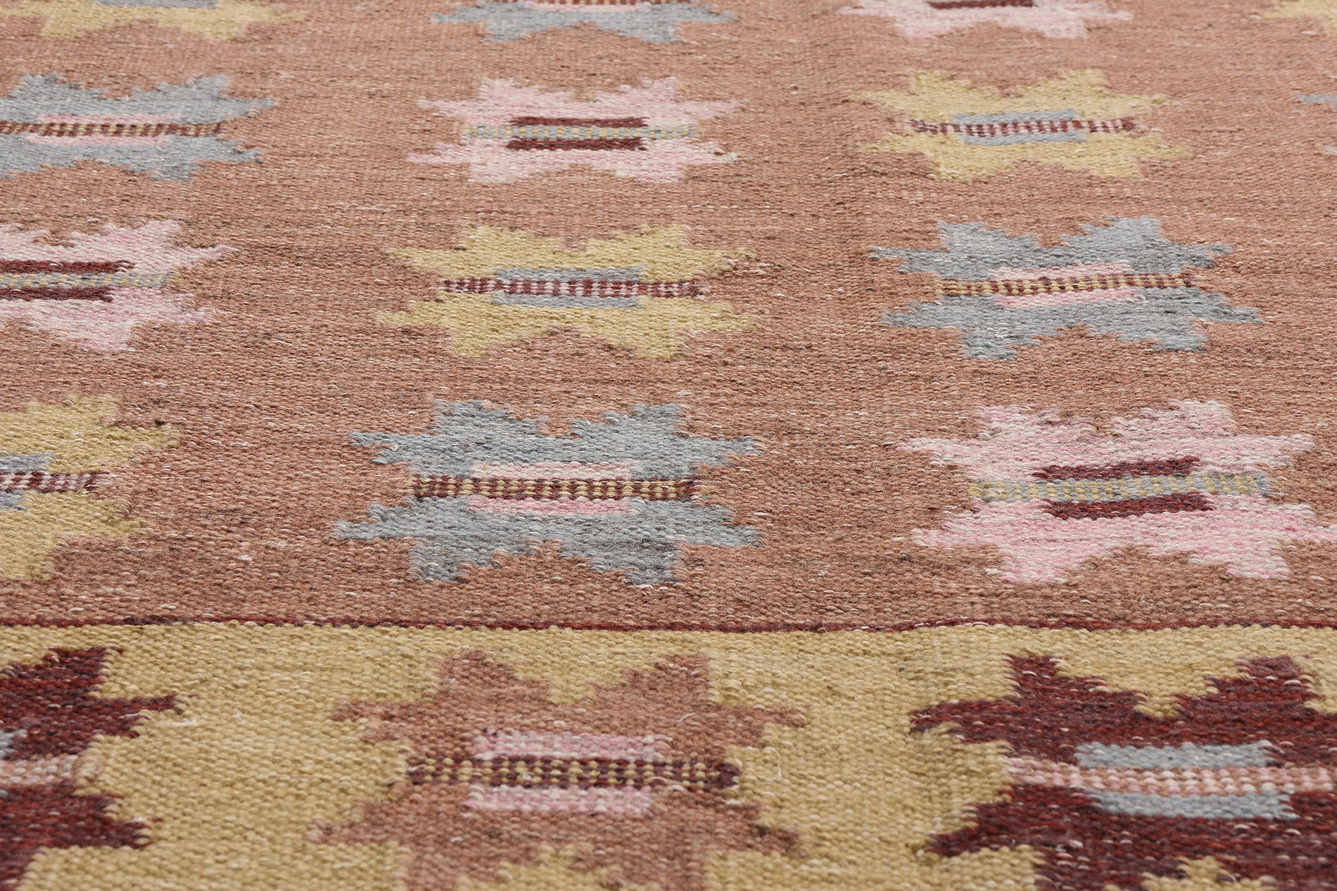 9 x 11 Scandinavian Modern Swedish Inspired Kilim Rug 30679