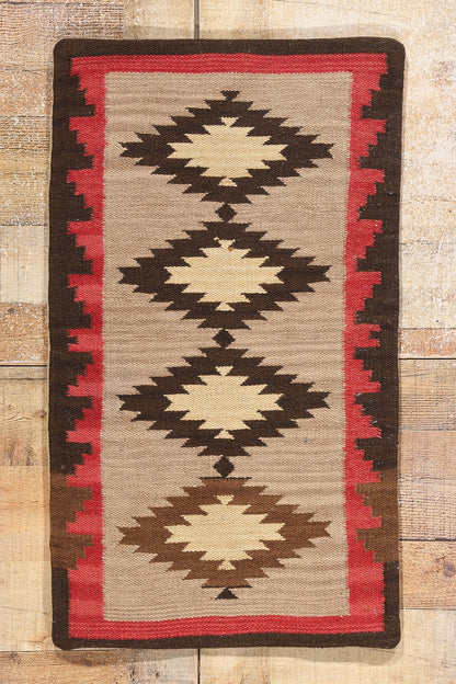 2 x 3 Antique Transitional Navajo Rug 79016