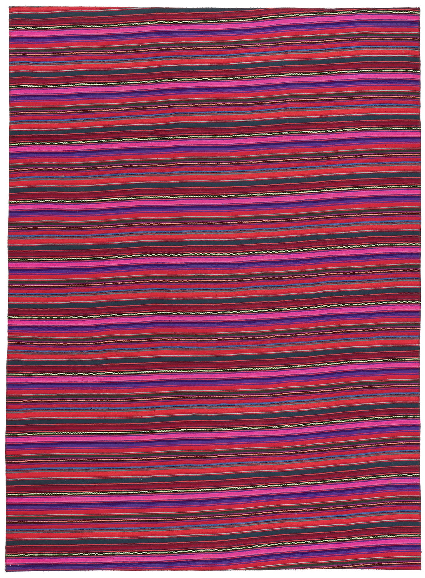 9 x 12 - Pink Vintage Turkish Kilim Rug - 60798