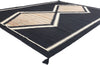 8 x 11 Modern Two Grey Hills Navajo-Style Kilim Rug 81120