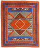 4 x 5 Vintage Southwest Sunrise American Hooked Rug 79015