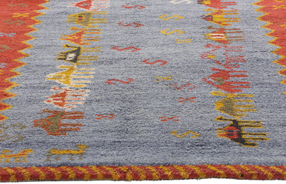 5 x 8 Vintage Tikdift Moroccan Rug 79186