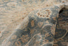 7 x 9 Blue Vintage Persian Kashan Rug 61390
