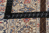 4 x 6 Vintage Blue Persian Nain Rug 79139