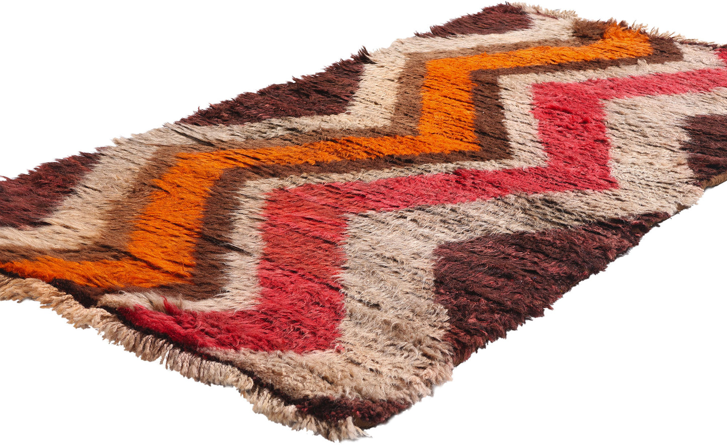 3 x 5 Vintage Boujad Moroccan Rug 79188