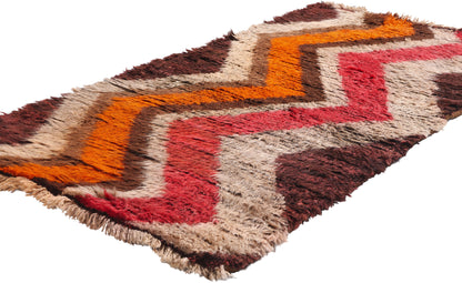 3 x 5 Vintage Boujad Moroccan Rug 79188