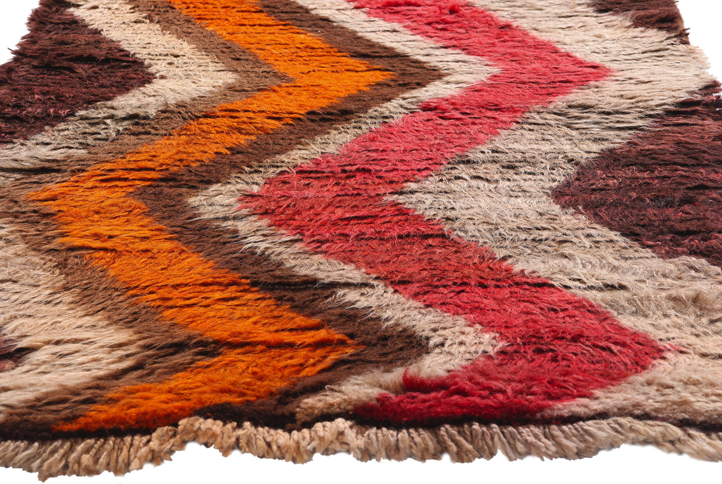 3 x 5 Vintage Boujad Moroccan Rug 79188