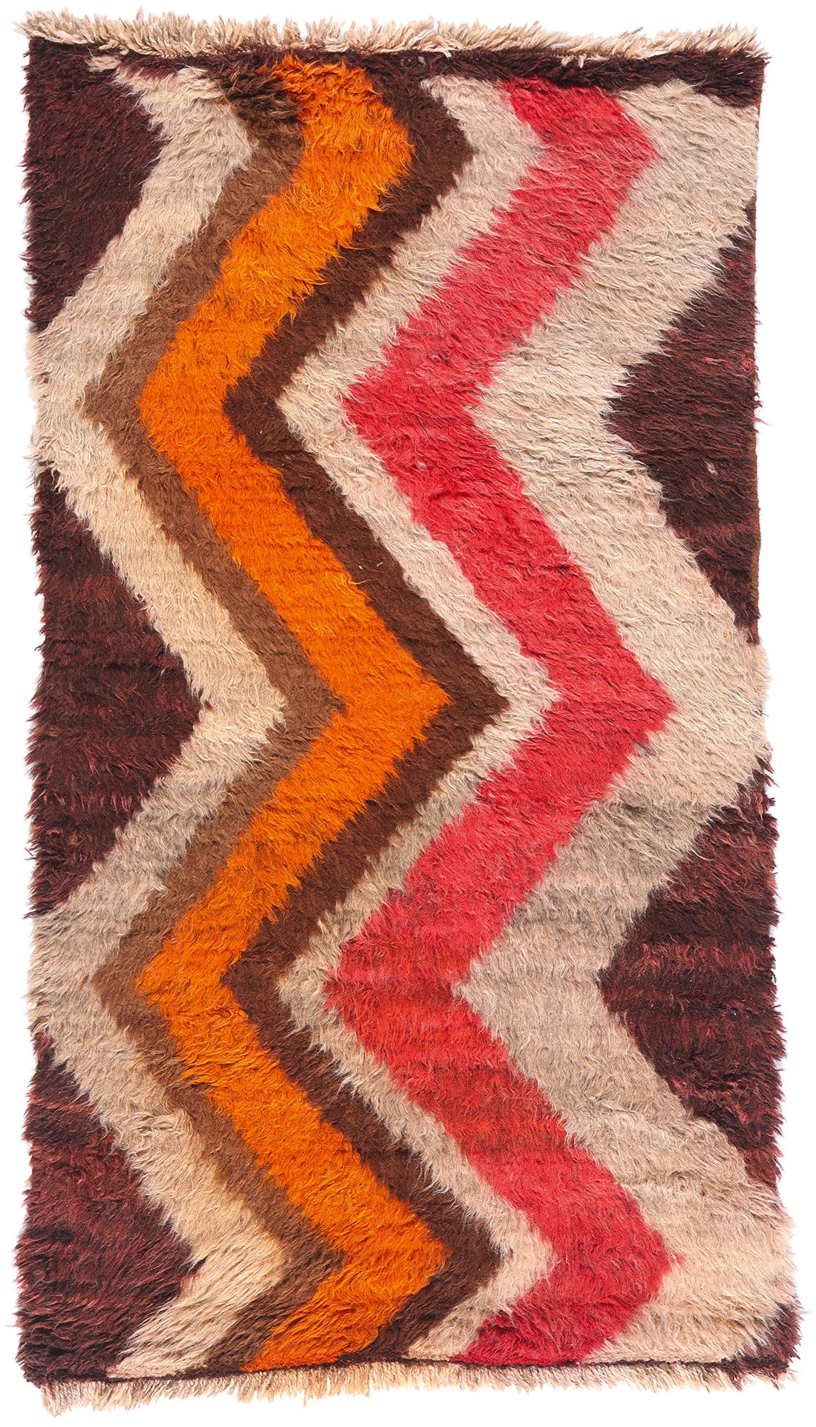 3 x 5 Vintage Boujad Moroccan Rug 79188