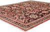 7 x 7 Brown Vintage Persian Sultanabad Rug 61413