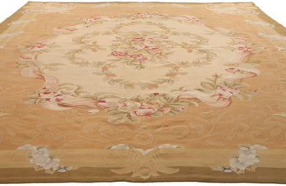 9 x 12 Vintage Chinese Aubusson Rug 79143