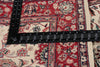 3 x 9 Ivory Vintage Chinese Tabriz Rug 79322
