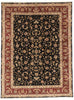 9 x 11 Black Vintage Chinese Tabriz Rug 79323