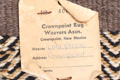 2 x 3 Vintage Crownpoint Navajo Rug 79236