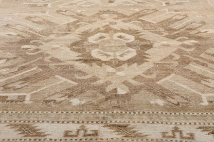 6 x 11 Brown Vintage Turkish Kars Rug 53715