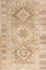 6 x 11 Brown Vintage Turkish Kars Rug 53715