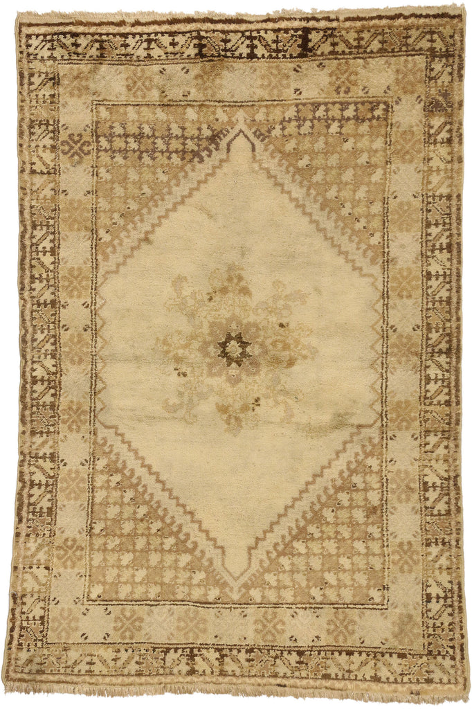 4 x 6 Vintage Rabat Moroccan Rug 71548