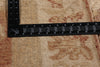 5 x 10 Vintage Earth-Tone Turkish Oushak Rug 54020