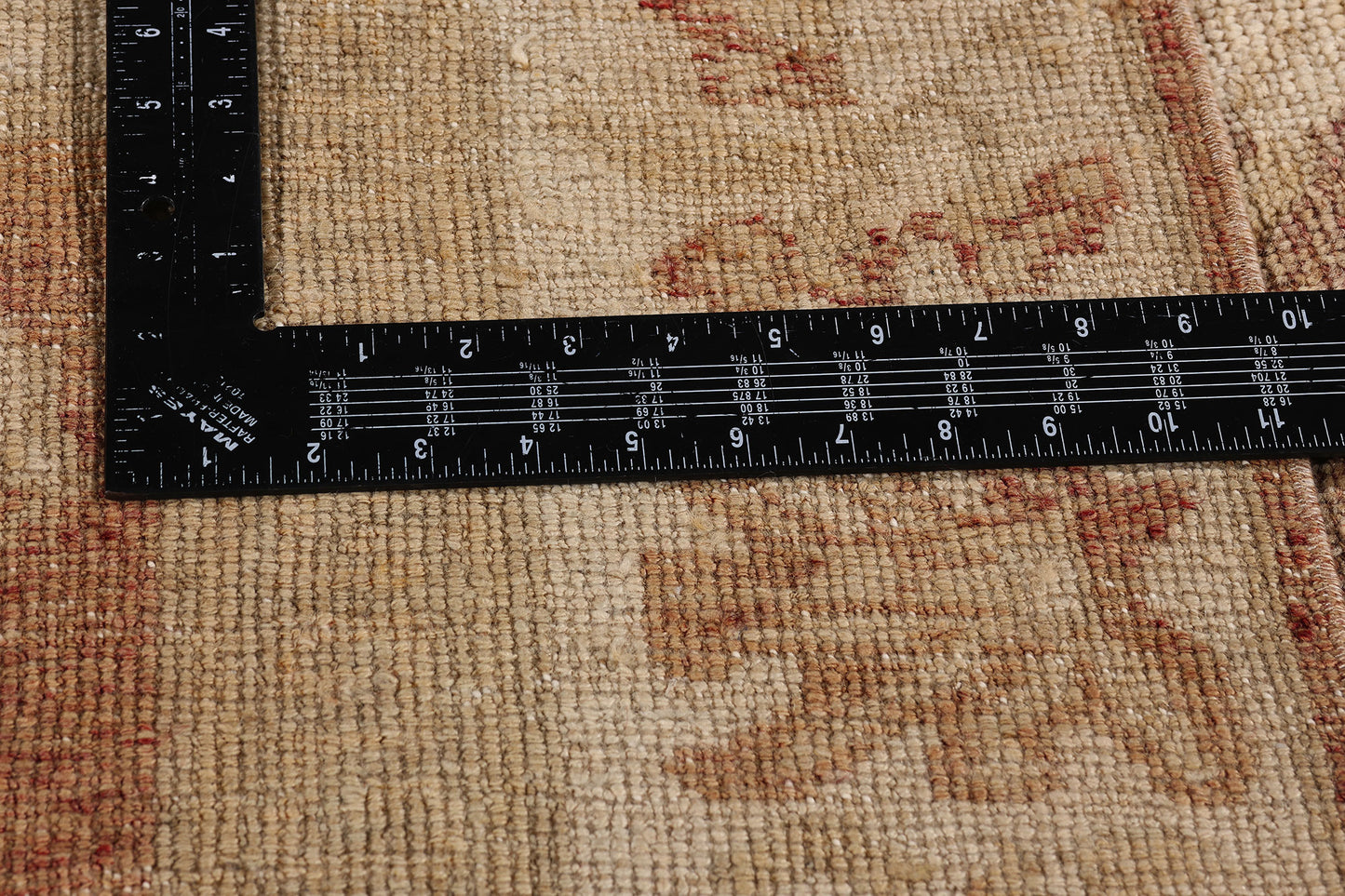 5 x 10 Vintage Earth-Tone Turkish Oushak Rug 54020