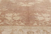5 x 10 Vintage Earth-Tone Turkish Oushak Rug 54020