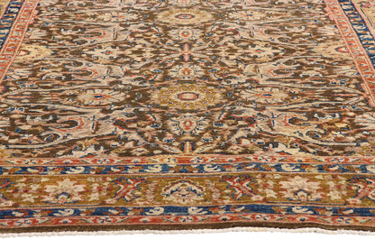 6 x 8 Vintage Earth-Tone Malayer Rug 79245