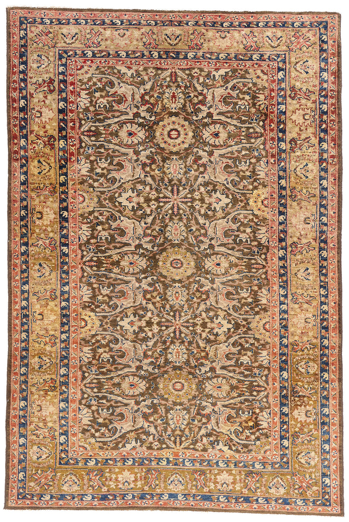 6 x 8 Vintage Earth-Tone Malayer Rug 79245