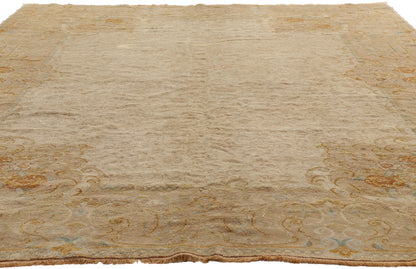 7 x 10 Vintage Turkish Oushak Rug 77707