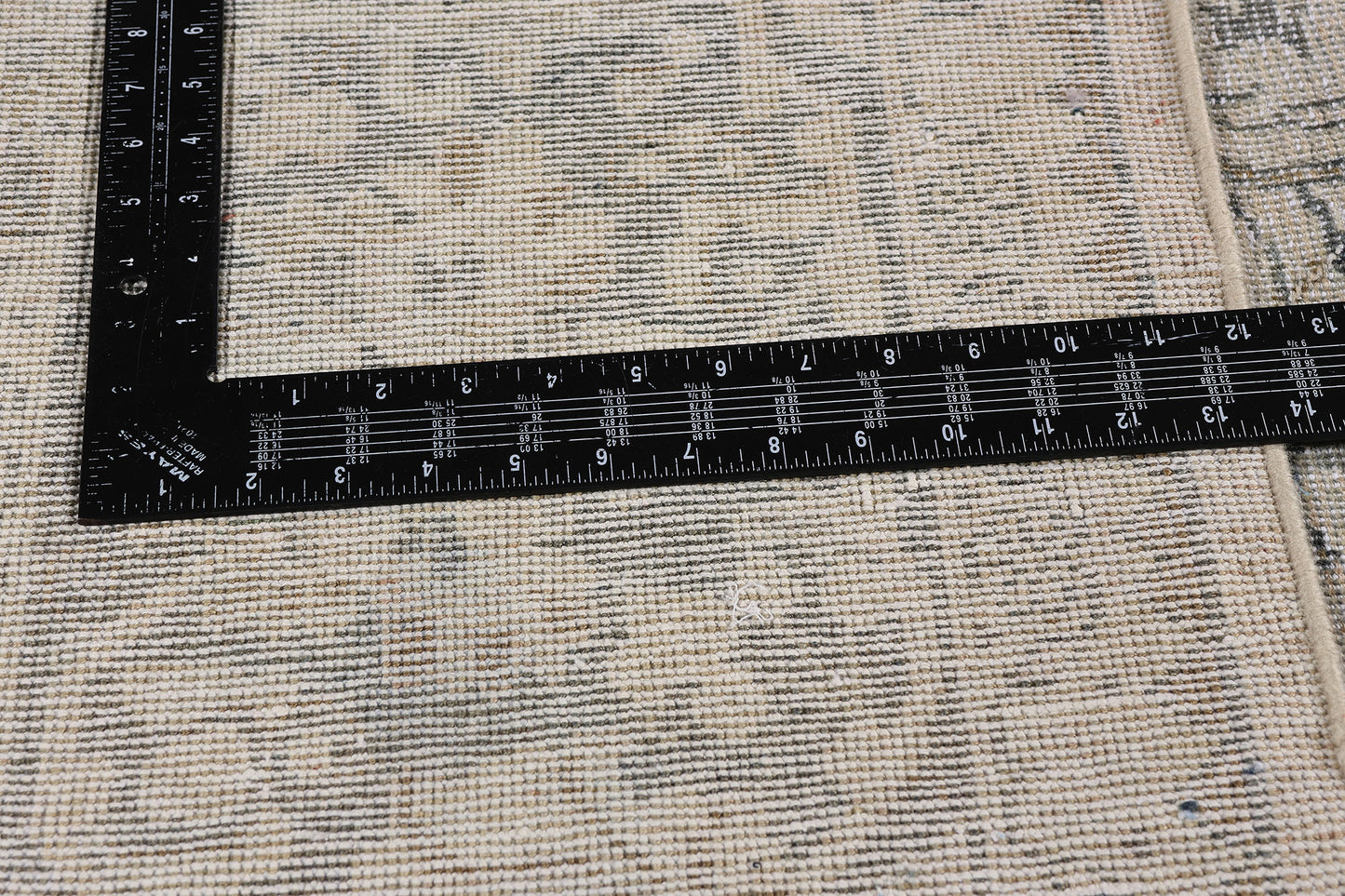 10 x 13 Taupe Vintage Persian Mahal Rug 61402