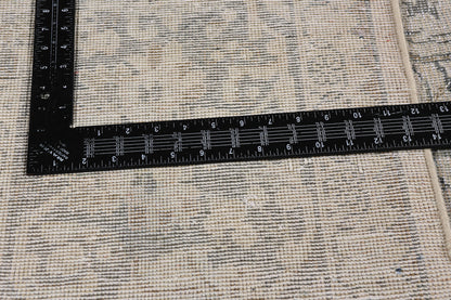 10 x 13 Taupe Vintage Persian Mahal Rug 61402
