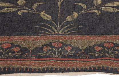 4 x 6 Vintage European Lotus Tapestry 79074