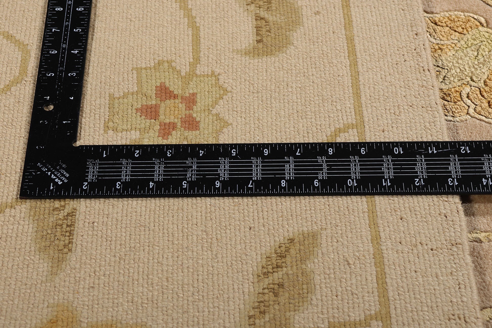 7 x 9 Vintage Floral Tibetan Rug 79275