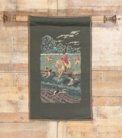 2 x 4 Vintage French La Chasse a Courre Tapestry 79073