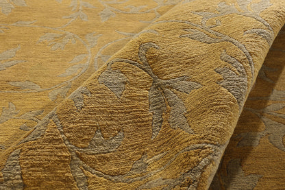 9 x 12 - Gold Vintage Tibetan Rug - 76872