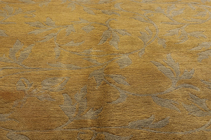 9 x 12 - Gold Vintage Tibetan Rug - 76872