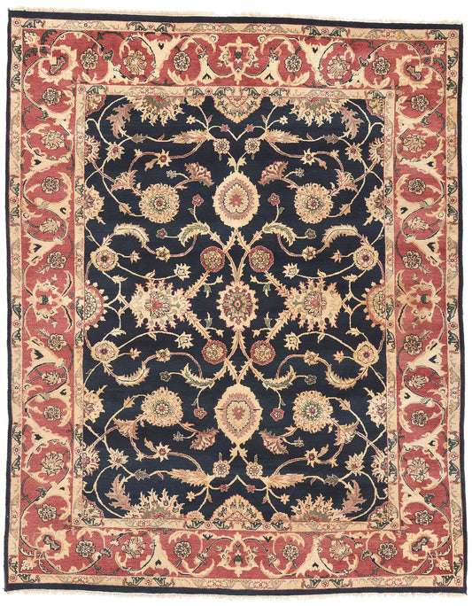 8 x 10 Vintage Indian Rug 78649