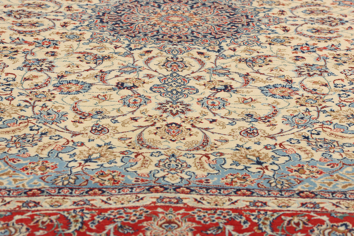 5 x 8 Vintage Persian Isfahan Rug 78918