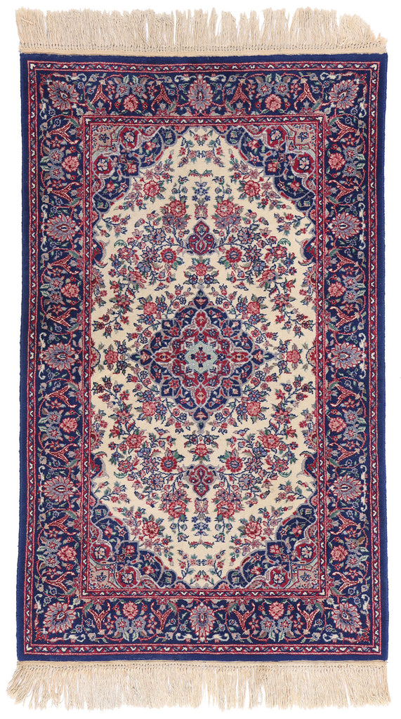 3 x 5 Vintage Ivory Chinese Tabriz Rug 79250