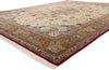10 x 14 Ivory Vintage Persian Kashan Rug 79310